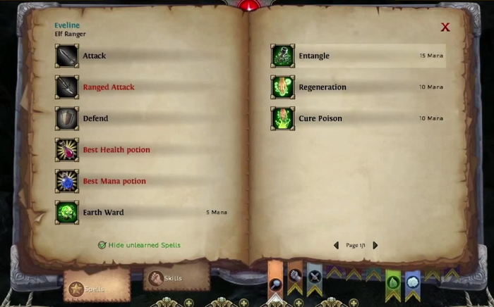 Might and Magic 10 - Spellbook