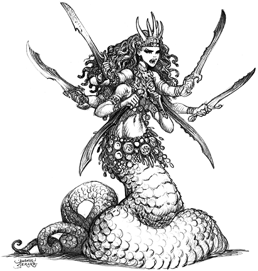 Naga Blade Dancer