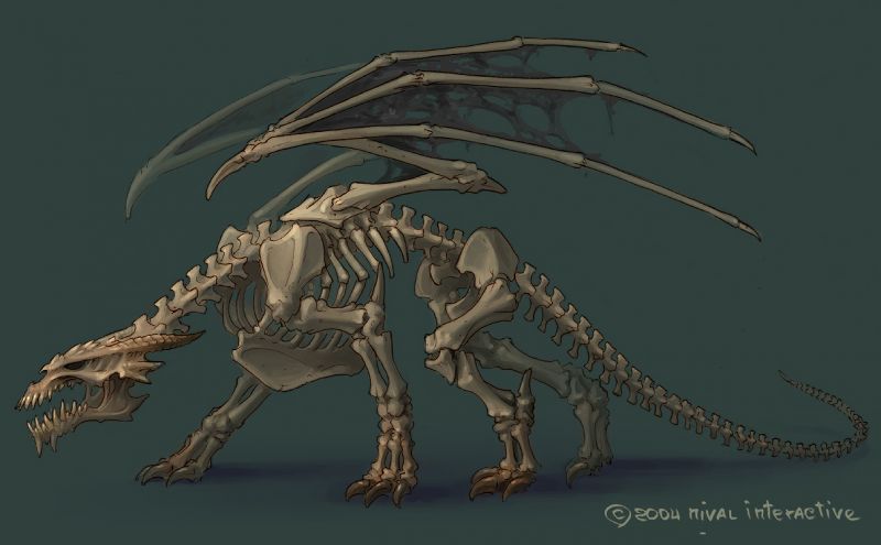 necropolis bone dragon 2