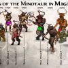 Эволюция Минотавра во вселенной Might and Magic