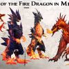 Эволюция Дракона Огня во вселенной Might and Magic