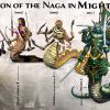 Эволюция Нага во вселенной Might & Magic
