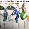 Эволюция Морского Народа во вселенной Might & Magic