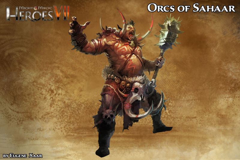 Heroes 7 Stronghold Sahaar Ogr