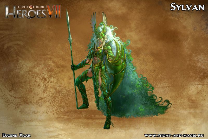 Heroes 7 Sylvan Emerald Knight 1