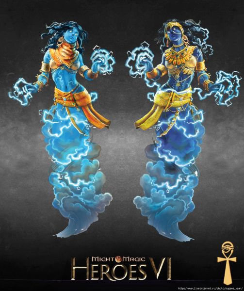 Might and Magic: Heroes 6. Academy. Genie.