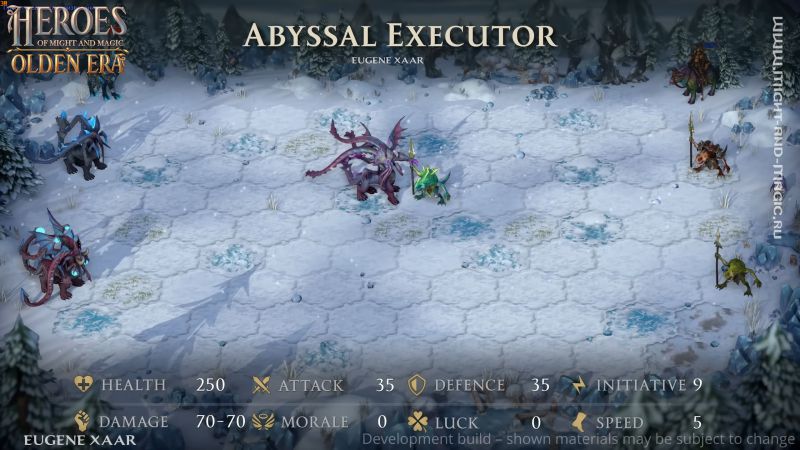 Heroes of Might & Magic: Olden Era. Schism. Abyssal Executor