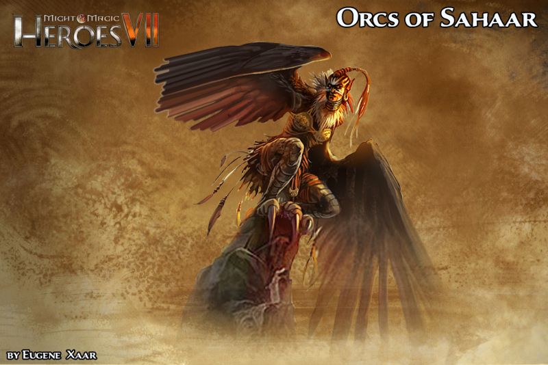 Heroes 7 Stronghold Sahaar Harpy