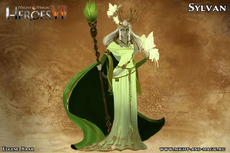 Heroes 7 Sylvan Druidessa