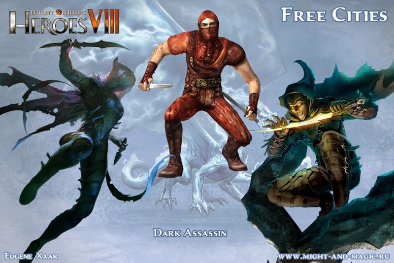 Might & Magic: Heroes VIII 8 Free cities 3 Assassin