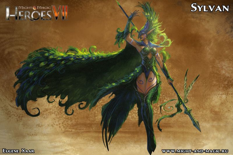 Heroes 7 Sylvan Emerald Knight