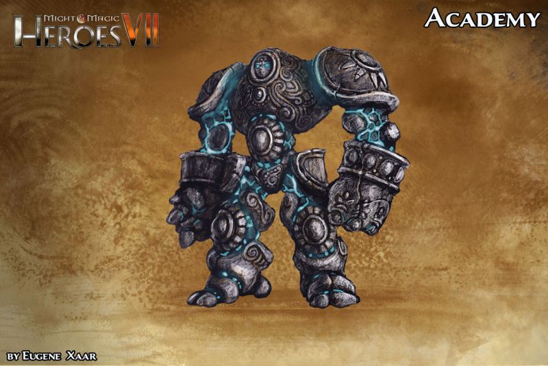 Heroes 7 Academy Golem