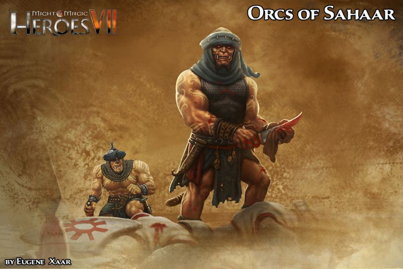 Heroes 7 Stronghold Sahaar Orc 2