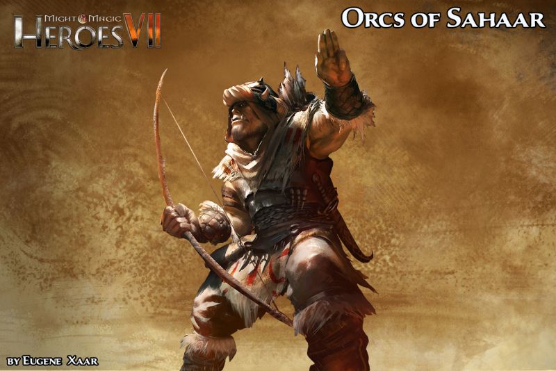 Heroes 7 Stronghold Orc Sahaar Archer