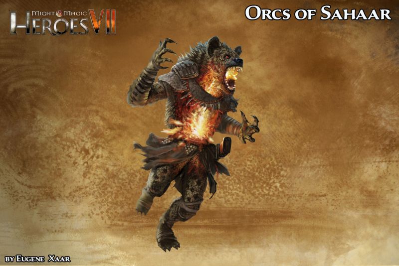 Heroes 7 Sahaar Gnoll Giena 2