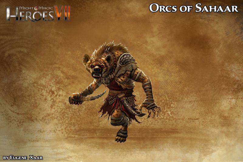 Heroes 7 Stronghold Sahaar Gnoll Giena