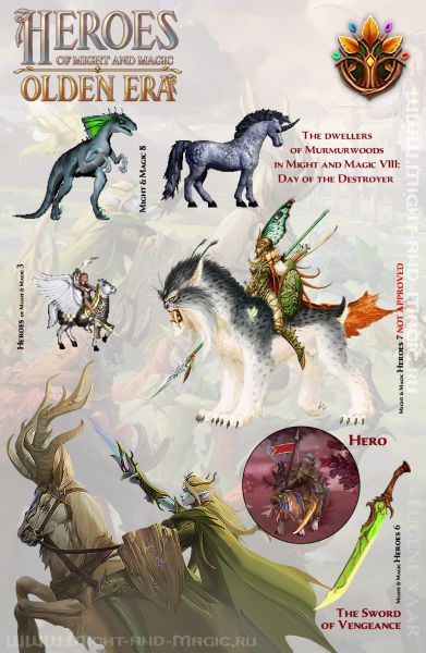 Heroes of Might & Magic: Olden Era. Состав Sylvan Murmurwoods 6