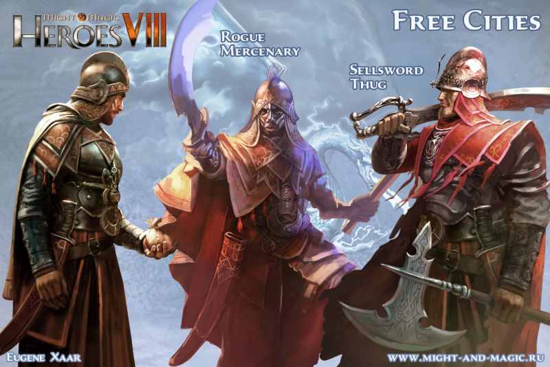 Might & Magic: Heroes VIII 8 Free cities 1 Rouge Thug