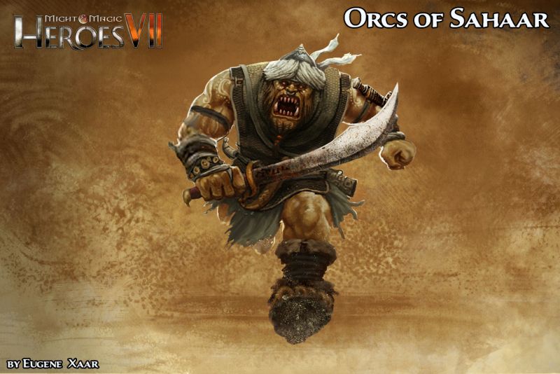 Heroes 7 Stronghold Sahaar Orc