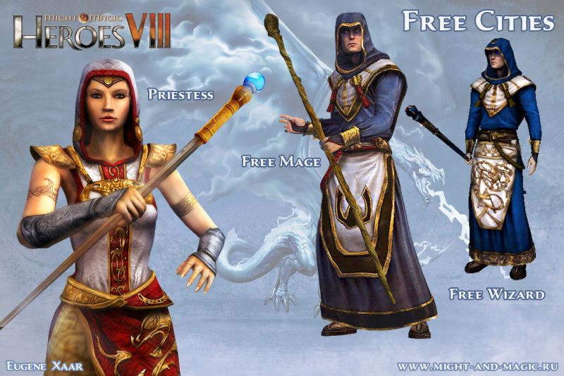 Might & Magic: Heroes VIII 8 Free cities 4 Freemage