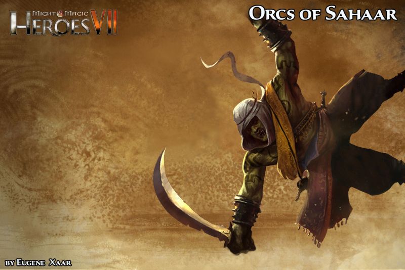 Heroes 7 Stronghold Sahaar Orc 1