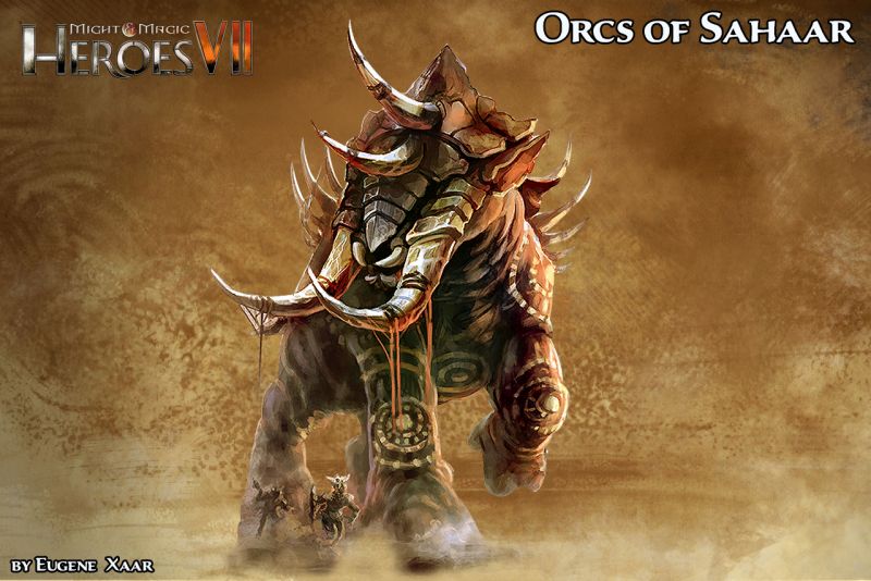 Heroes 7 Stronghold  Sahaar Olifant