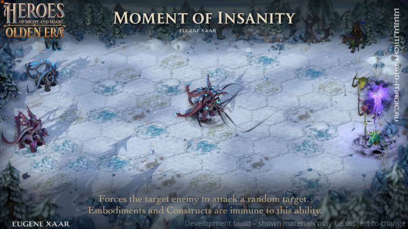 Heroes of Might & Magic: Olden Era. Schism. Abyssal Overseer. Moment Of Insanity