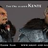 The Orc leader Kente of the Whitespears