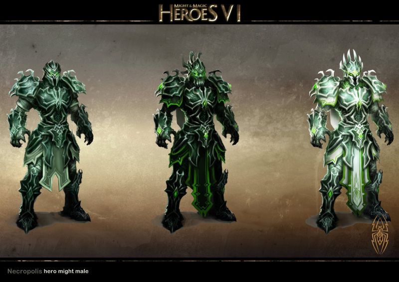 H6 necropolis hero might male