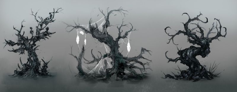 undead trees By perzo