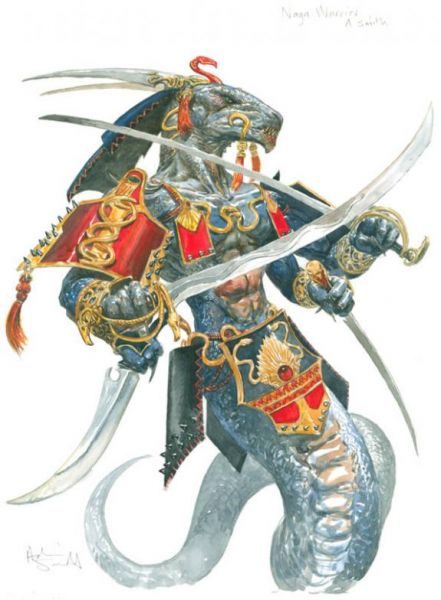 Naga warrior