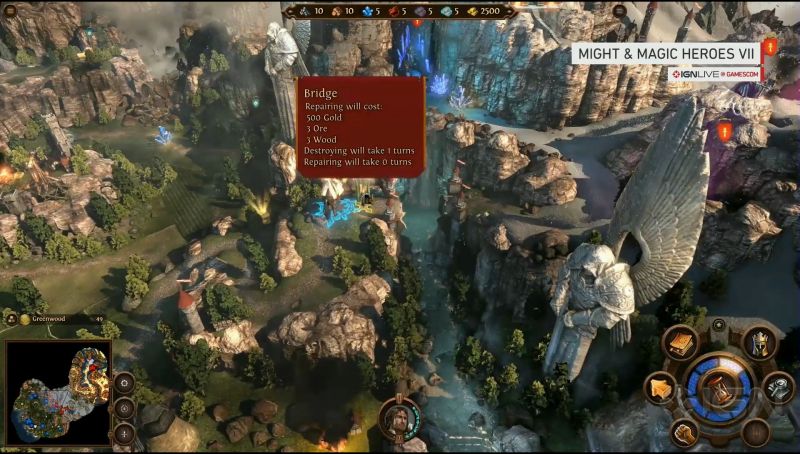 Might & Magic Heroes 7 Gameplay Demo   IGN Live Gamescom 2014 10