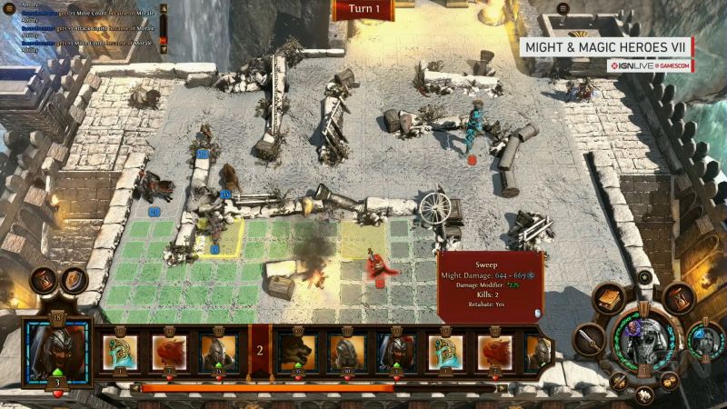 Might & Magic Heroes 7 Gameplay Demo   IGN Live Gamescom 2014 22