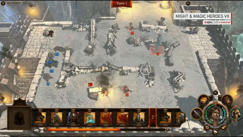 Might & Magic Heroes 7 Gameplay Demo   IGN Live Gamescom 2014 12