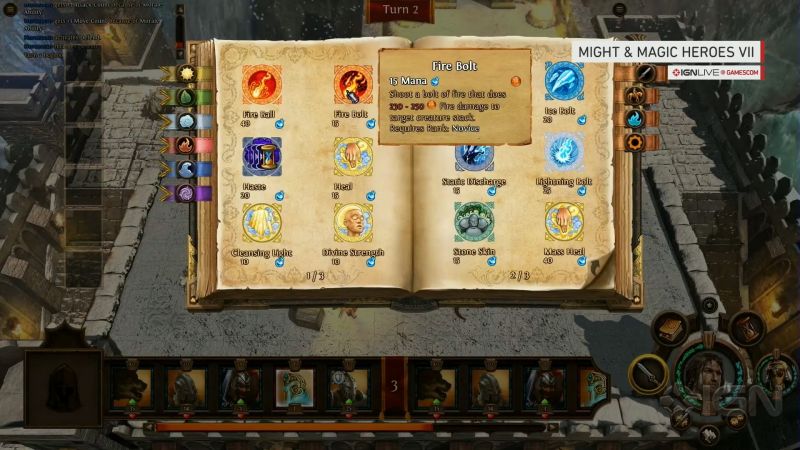 Might & Magic Heroes 7 Gameplay Demo   IGN Live Gamescom 2014 24