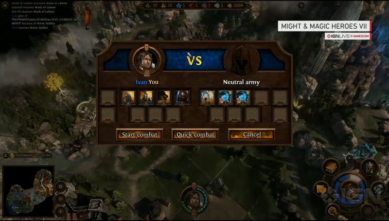 Might & Magic Heroes 7 Gameplay Demo   IGN Live Gamescom 2014 02