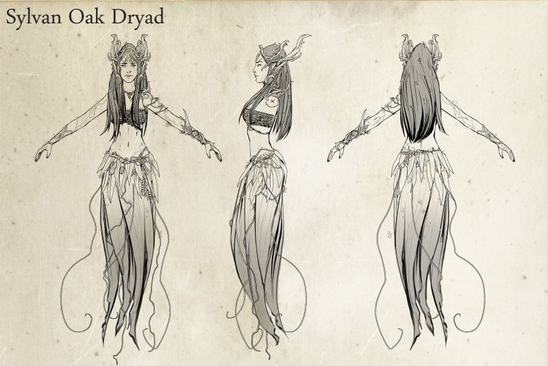 MMH7 Oak Dryad T