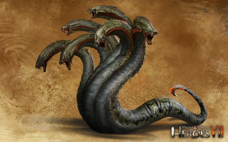 PIC creature dungeon cave hydra artwork large