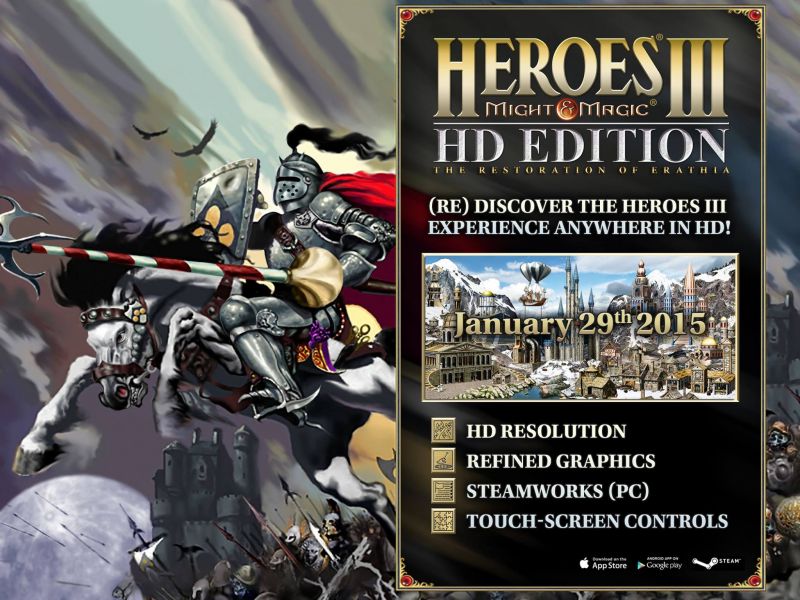 heroes3 Hd features