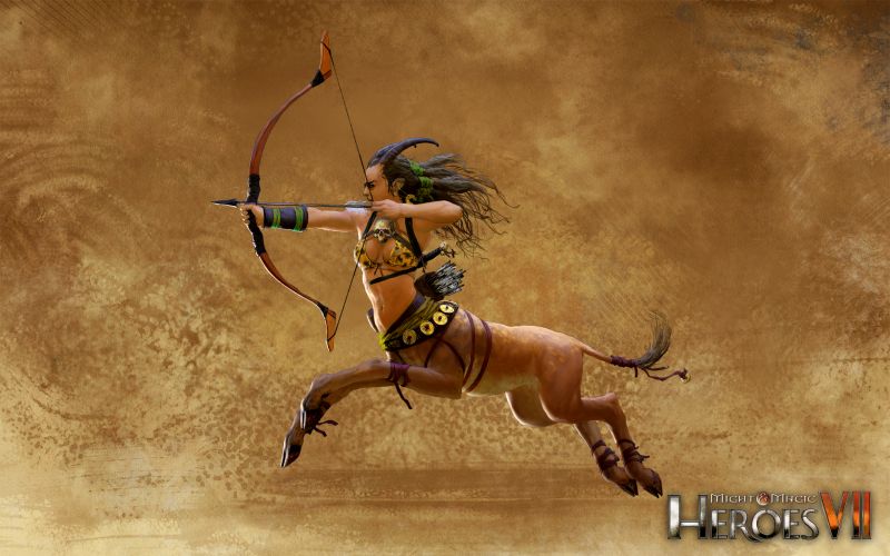 Heroes 7 Stronghold Centaur artwork