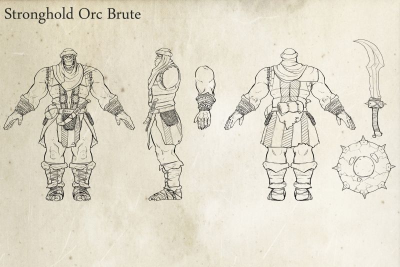 MMH7 Stronghold Orc Brute