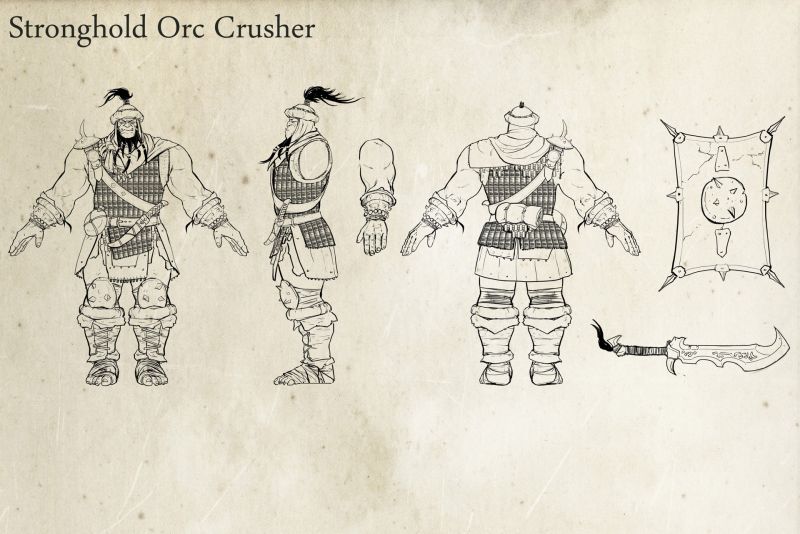 MMH7 Stronghold Orc Crusher