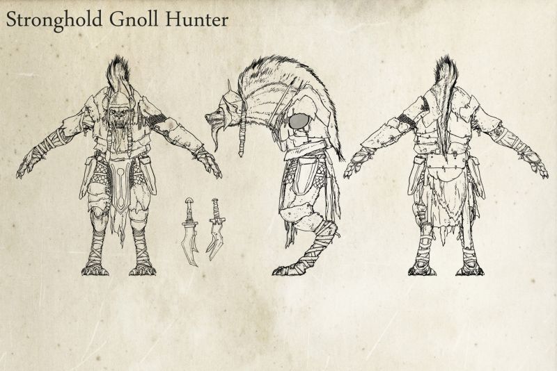 MMH7 Stronghold Gnoll Hunter
