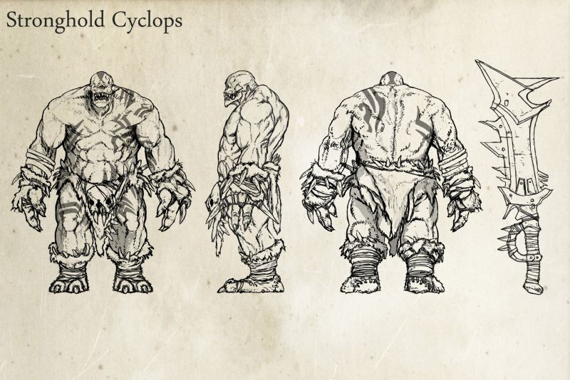 MMH7 Stronghold Cyclops