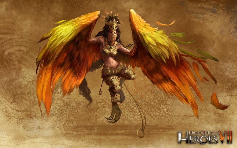 Heroes 7 Stronghold Harpy Upg artwork